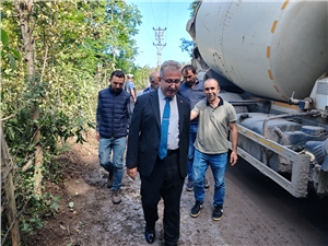 Çamlı Tepe Köy Yol Çalışması