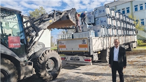 Korgan’da 350 Yeni Konteyner Hizmete Alındı